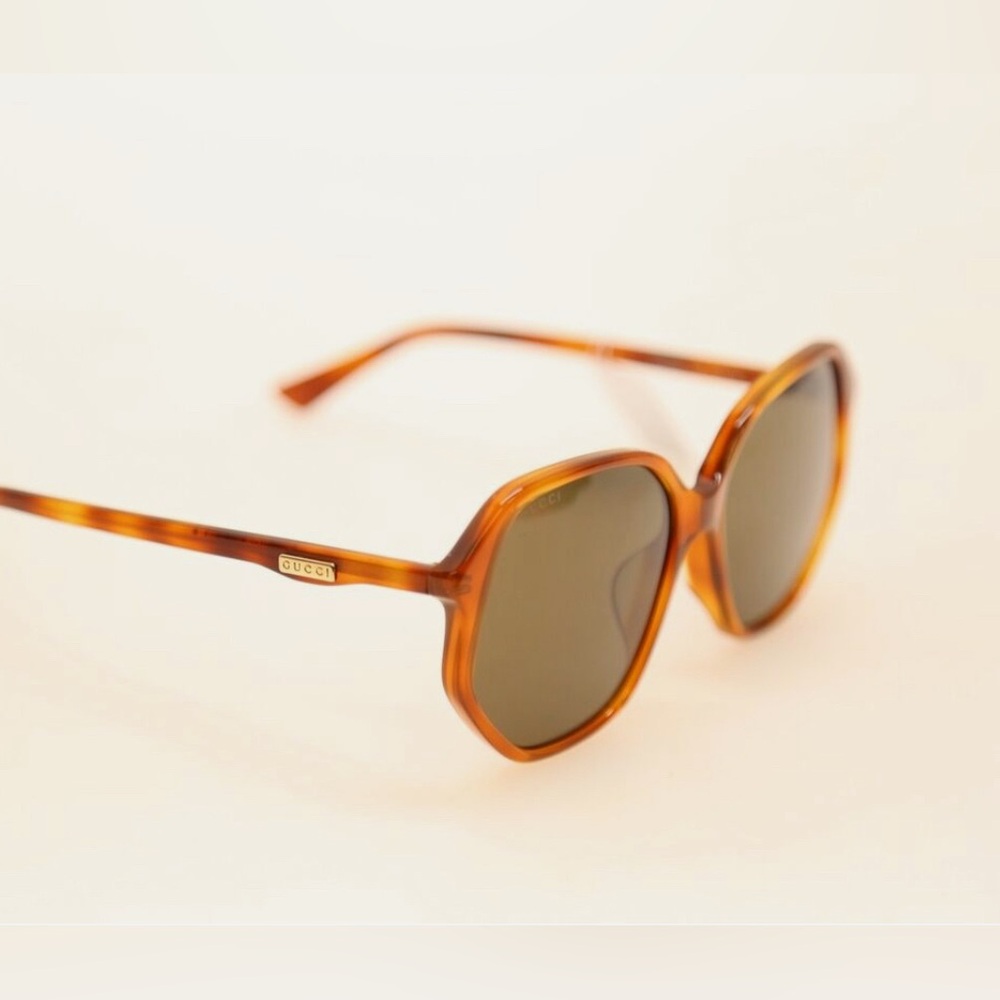 AUTHENTIC Gucci Sunglasses -Brown
